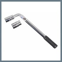 Teleszkópos kerékanyakulcs, 17-19/21-23 mm – TÜV, GS minősítéssel 09412