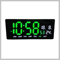 JH 3604 LED Digitális Óra – 36 × 16 cm  6386268