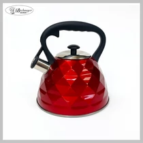 Bachmayer Inox Teáskanna piros 3L BMK-02