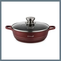Bachmayer sekély lábas fedővel 11 liter BM-7400-40