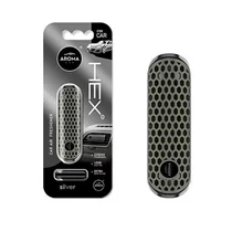 Autóillatosító HEX AROMA – silver  am83576