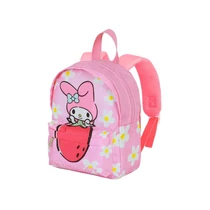 My Melody Gyerek Hátizsák – Epres és Virágos Mintával, Rózsaszín 08316