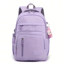 Női Nagy Kapacitású Hátizsák Laptoptartóval - LILA JB365521-L