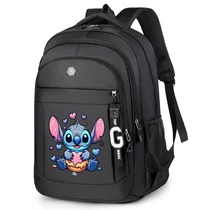 Stitch Hátizsák  Diákoknak – Nagy Kapacitású, Tartós Poliészter QD2395037