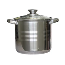 Rozsdamentes fazék üvegfedővel 4,3 liter 18 cm 5949062800713