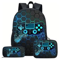 3 részes NEON GAMER játékos hátizsák szett –  PY2218638