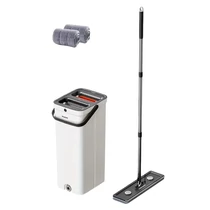 Prémium lapos felmosó szett vödörrel – 33 cm-es fej, 2 db mop HB2395667