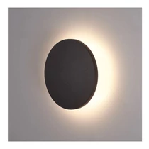 Fali lámpa – kerek, lapos, 10W, 014825