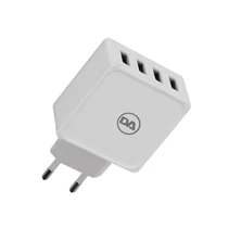 Daewoo 4 USB Portos Fali Töltő – Fehér DI-1108