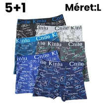 5+1 Férfi mintás boxer L D5111-2 5+1 Férfi mintás boxer L D5111-2
