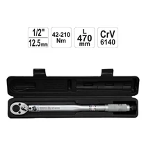 Nyomatékkulcs 1/2" – 42–210 Nm YT-0760