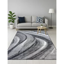 Torino Szőnyeg 703 – Szürke, Modern Mintás Szőnyeg 80 x 150 cm