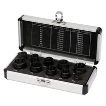 Csavarkiszedő dugókulcs készlet – 3/8”, 10 db-os YT-06031
