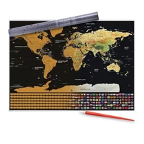 Világtérképes kaparós poszter  ADG-RT-O232