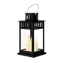 Dekoratív LED lámpás gyertyával – 8 × 15 cm LAMP57CZ