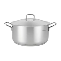 Bachmayer BM-1060 Rozsdamentes Acél Fazék Fedővel – 40 cm BM-1060