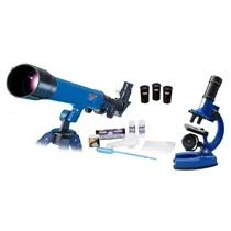 Eastcolight Tudományos Készlet (35 db) – Teleszkóp (40x) és Mikroszkóp (450x) 007533