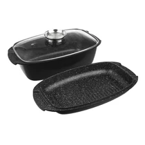 GRANDE 3 az 1-ben Gránit Tepsi és Grill Serpenyő Szett (5 L) 127025