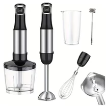 6 az 1-ben kézi botmixer aprítóval, habverővel és tejhabosítóval AE3073297