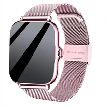 ERUN Rose Gold Női Okosóra 1,84” HD Kijelzővel + Ajándék Szilikon Szíj DV10033748-RG