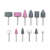 12 Részes Csapos Köszörűkő Készlet (1/4" és 1/8" Szárral) – ZP-1013