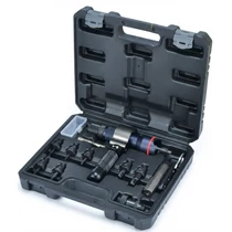 BLACK 3 az 1-ben Szegecselő Adapter Fúrógéphez – Szegecsanya és Popszegecs (M3-M12 / 2,4-6,4 mm) 38210