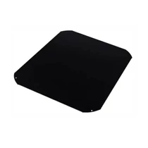Hunor Fekete Fém Kályhaalátét – 60x80 cm HUNOR-KIEG-004