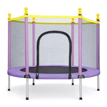 youyijia 5 ft Biztonsági Hálós Trambulin Gyerekeknek – Lila 5XMV458999-L