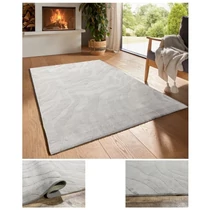 Bergamo Lorey plüss szőnyeg szürkésbézs 150x220cm bergamoloreytaupe-150