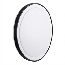 Modern Kerek LED Mennyezeti Lámpa - Fekete Kerettel (Kör Alakú) LEDL-02