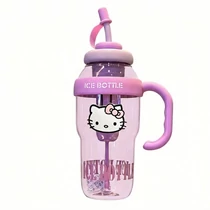Hello Kitty Levendula Lila Vízespalack QR3494598-L