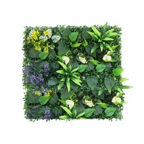 Mesterséges Növényfal Panel Fa Kerítés Mintával – DX3017812