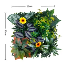 Élethű műnövény falpanel 25x25cm TW6379119-1