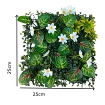 Élethű műnövény falpanel 25x25cm TW6379119-10
