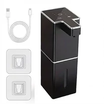 Négysebességű Automata Szappanadagoló – Modern Carbon Fekete (380 ml) HM2554084-B