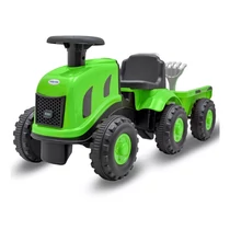 Baby Mix Zöld gyerek traktor utánfutóval és kerti eszközökkel K0MWQ369K1