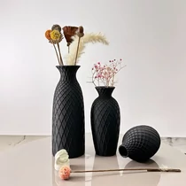 3 részes rombuszmintás dekor váza szett GP1906561-F