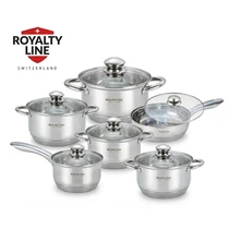 Royalty Line edénykészlet 12 részes rozsdamentes acél RL-12EK