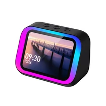 AI okos hangszóró RGB világítással és kijelzővel | fekete 5GMGW57457