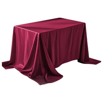 Szatén asztalterítő 305 × 153 cm - Bordó NM5392196-2