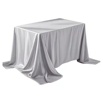 Szatén asztalterítő 305 × 153 cm - Szürke NM5392196-5