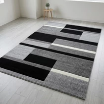 Carnaval collection szőnyeg 200 x 290 cm - Szürke geometria 04738A