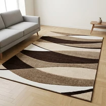 Carnaval collection szőnyeg 200 x 290 cm - Barna hullámok 04803A