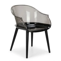Modern Füstszürke-Fekete Design Karosszék FFK-01