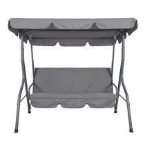 Garden Line modern kerti hinta – Antracit szürke (170 x 110 x 153 cm) GL-01A