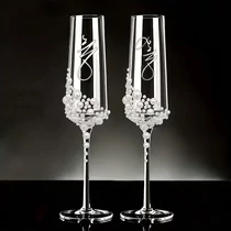 Mr & Mrs Esküvői Pezsgőspohár Szett – 2 db RW2935104