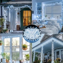 Kültéri hangulat LED fényfüzér 22M 200led fehér VM4342280-F22