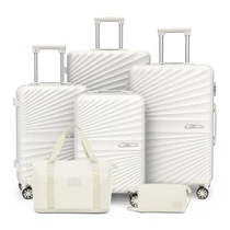 Joyway 6 részes keményfalú bőrönd szett - Fehér LV11708974-5