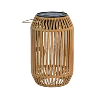 Prémium Rattan Hatású Napelemes Kerti Lámpa – RG468201-1