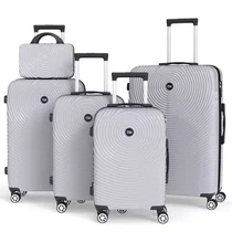 5 részes keményfedeles bőrönd szett szürke 6XM2V59653-5SZ